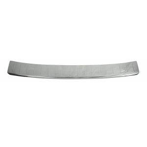 Subaru XV Bumper Sill Cover - Rear - Omac - S.Steel - Gloss Silver - '12-'18 Subaru XV Bumper Sill Cover - Rear - Omac - S.Steel - Gloss Silver - '12-'18